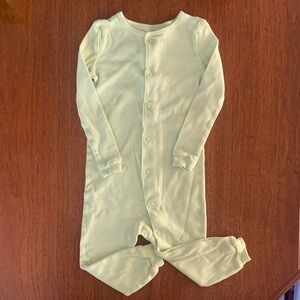 🍊5/$25 Joe Fresh Light Lime Green Baby Romper size 18-24m
